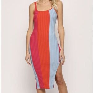Fate skin tight colorful dress